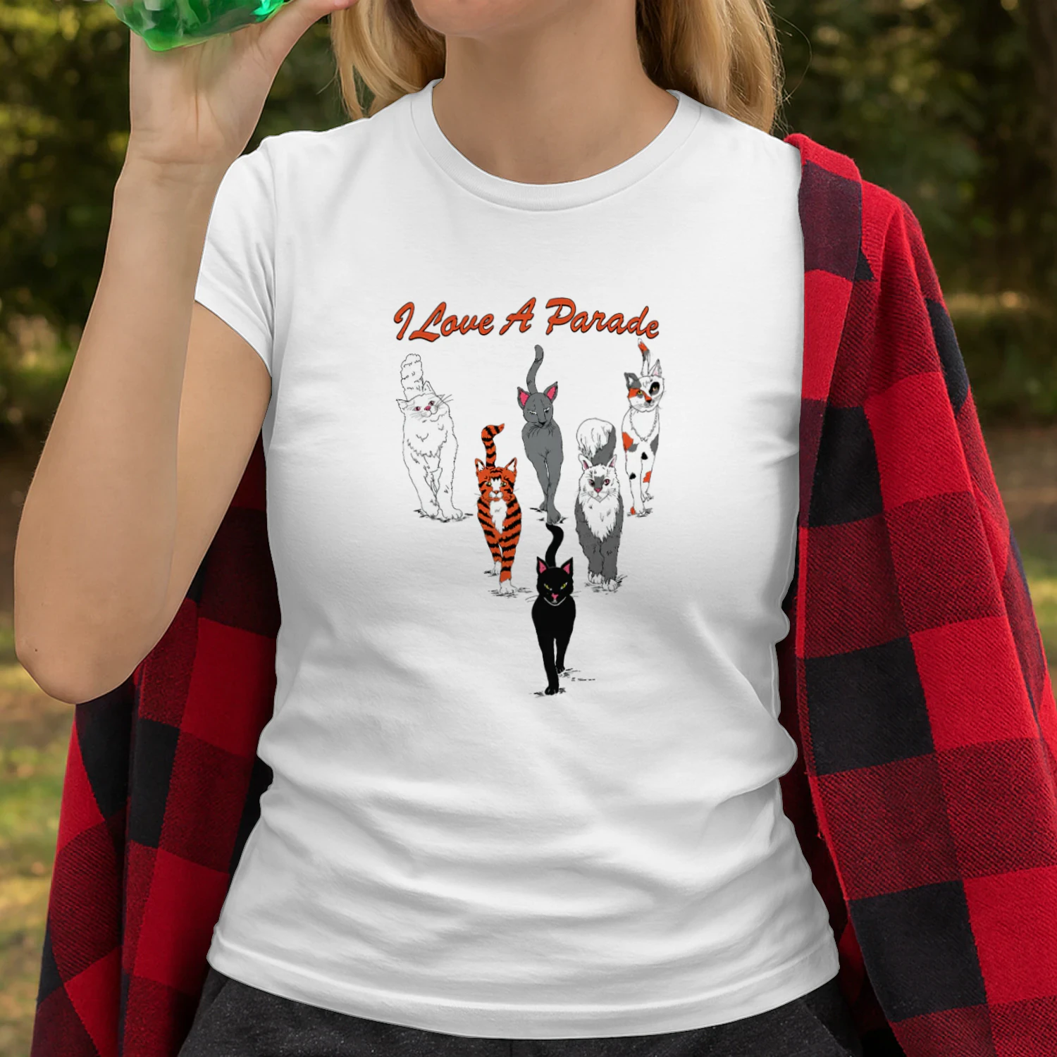 I Love A Parade Walking Cats Shirt