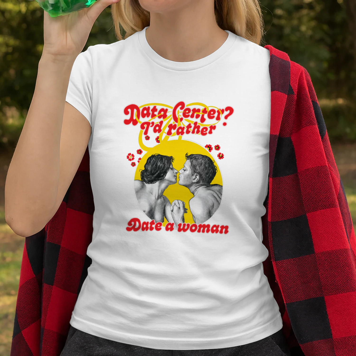 Data Center I'd Rather Date A Woman Shirt