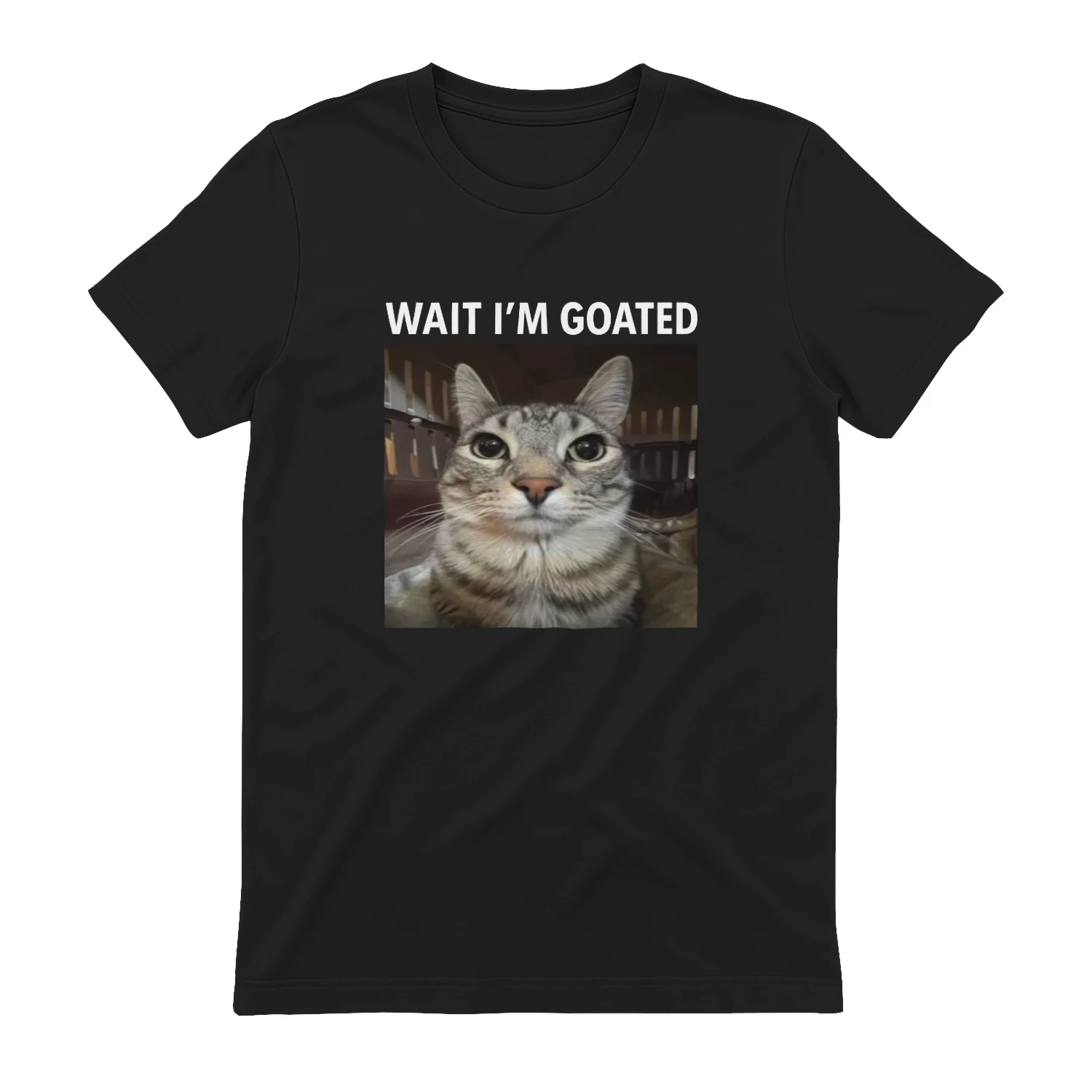 Eric Hartman Wait I'm Goated Meme Cat Shirt
