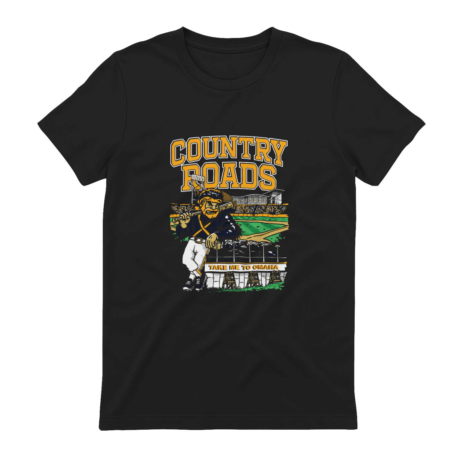 Country Roads Take Me To Omaha Shirt