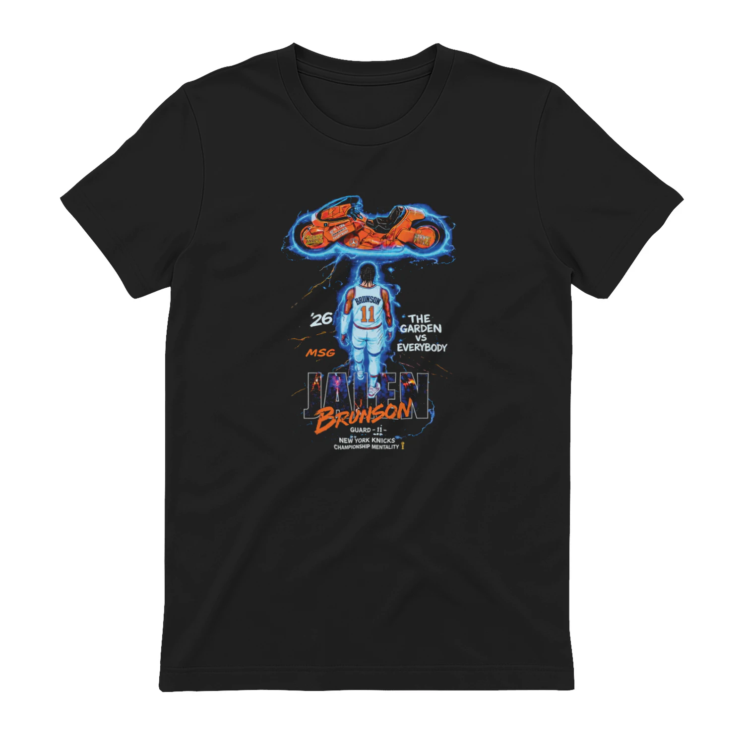 Ben Stiller Knicks Game 5 Jalen Brunson Motorcycle Shirt