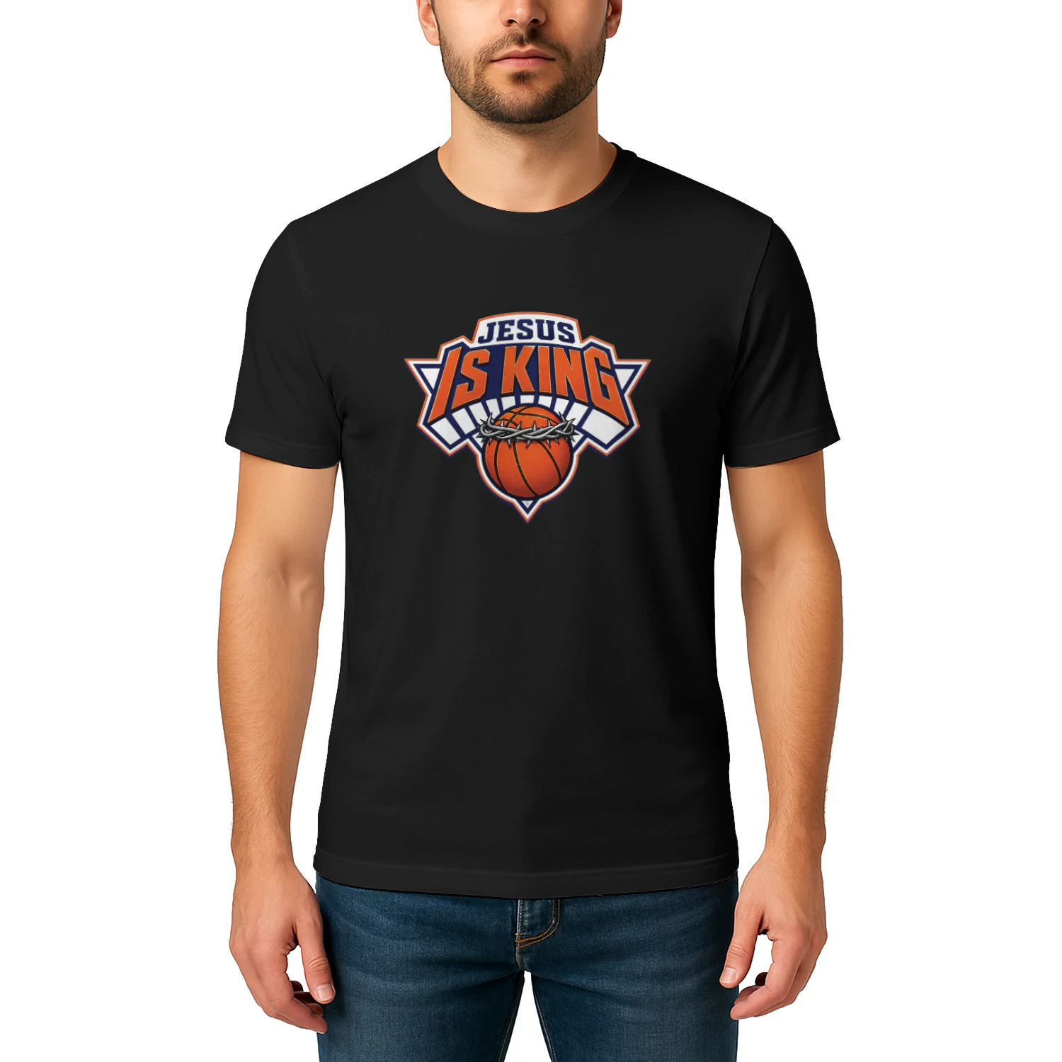Jesus Is King Knicks Shirt