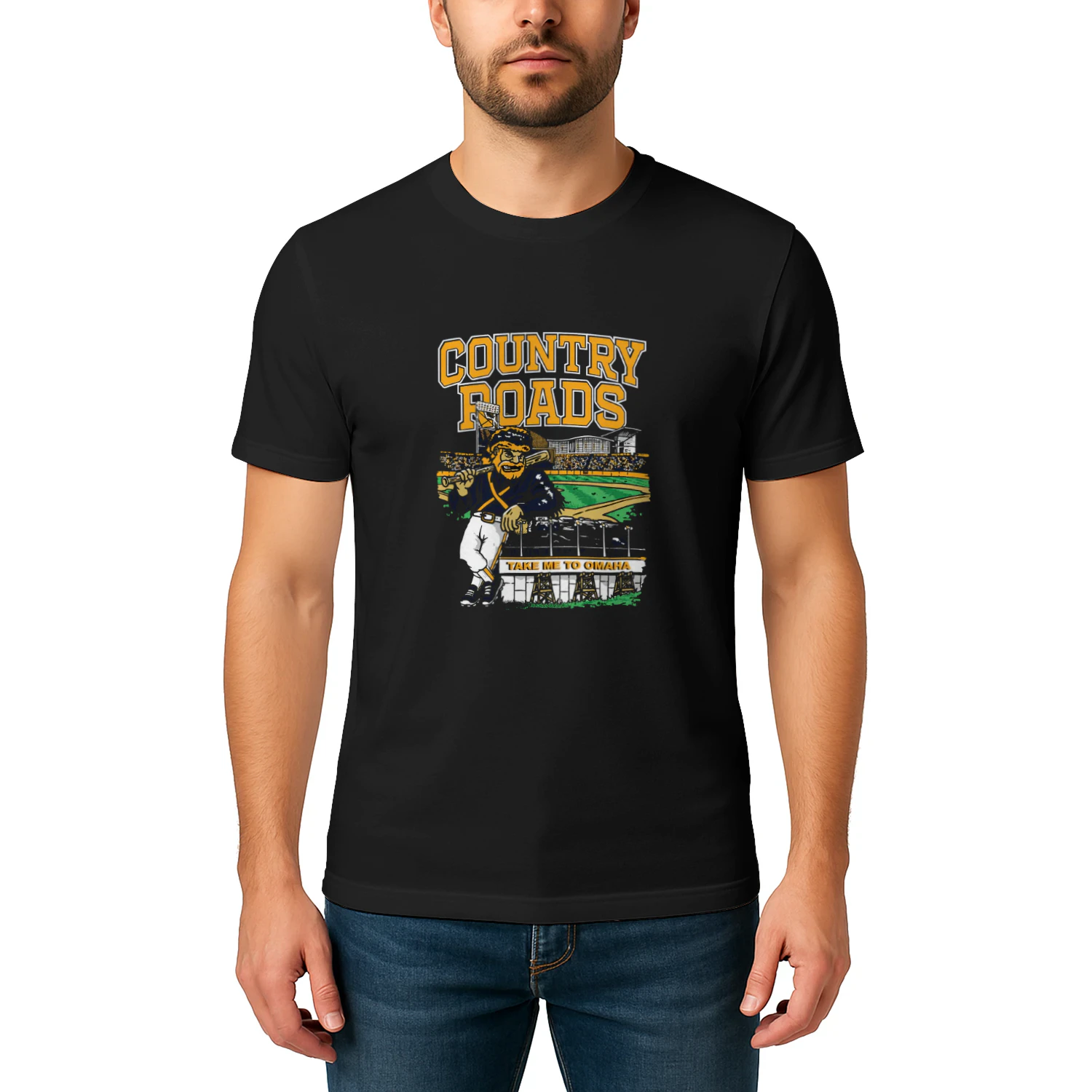 Country Roads Take Me To Omaha Shirt