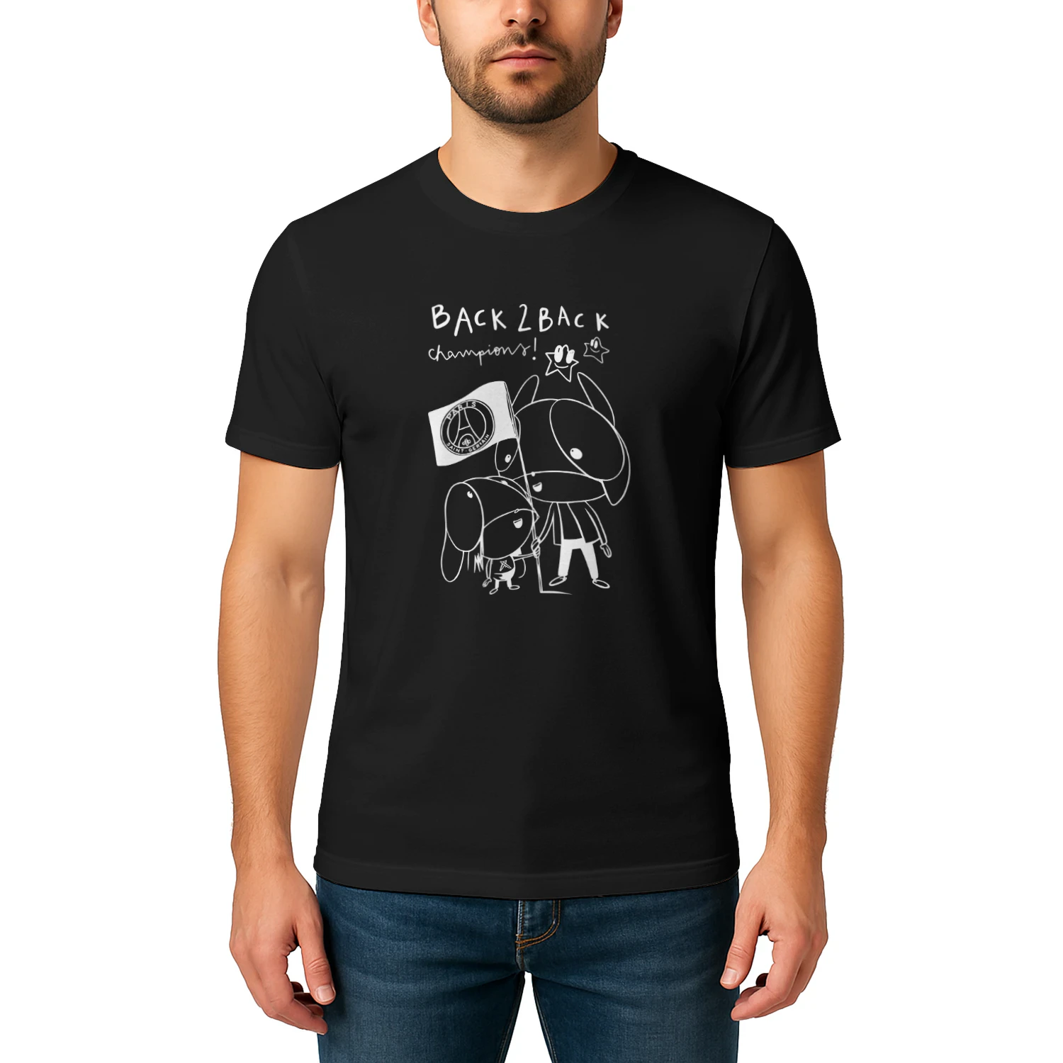 PSG Luis Enrique Xana Back To Back Champions 2026 Shirt