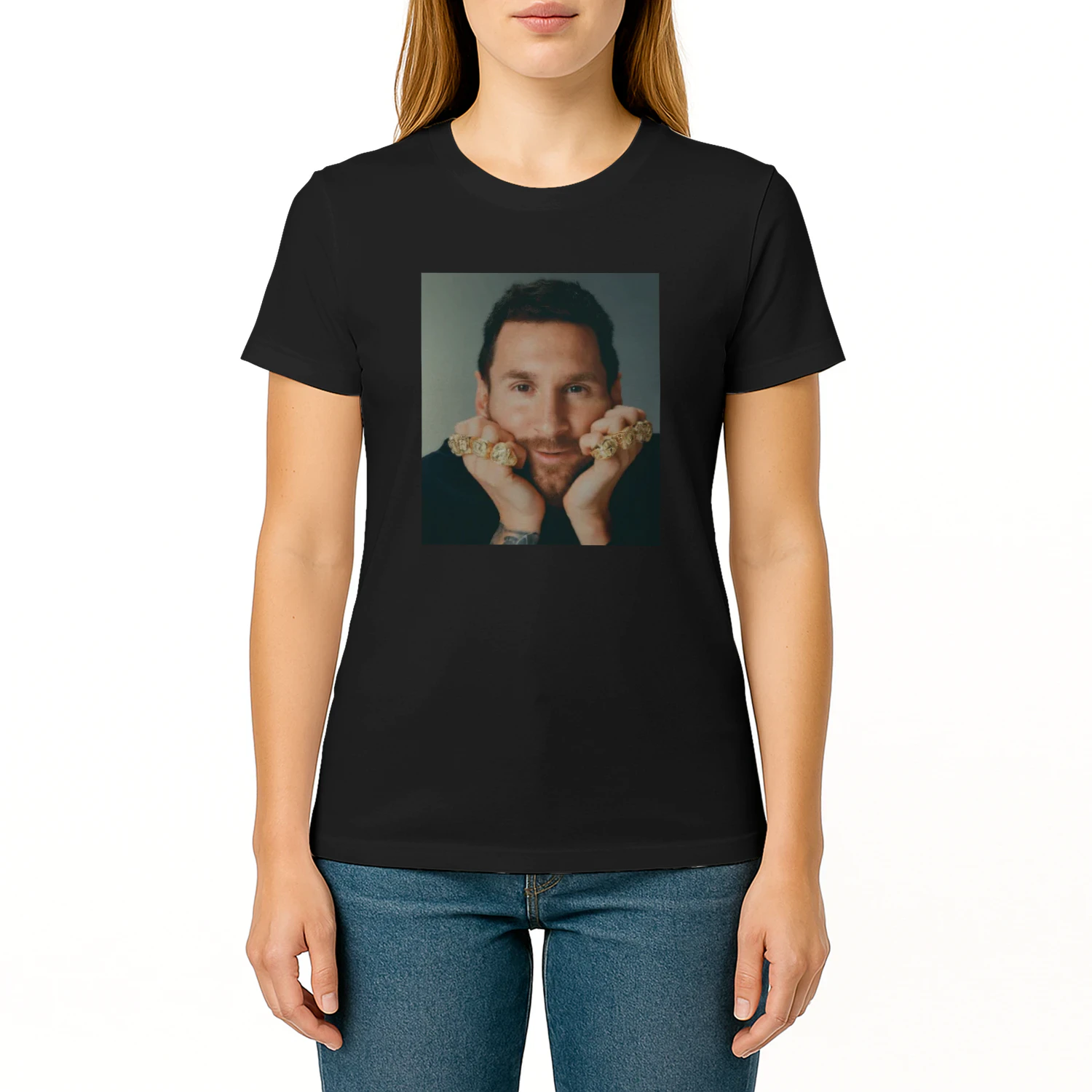 Antonela Roccuzzo Messi Shirt