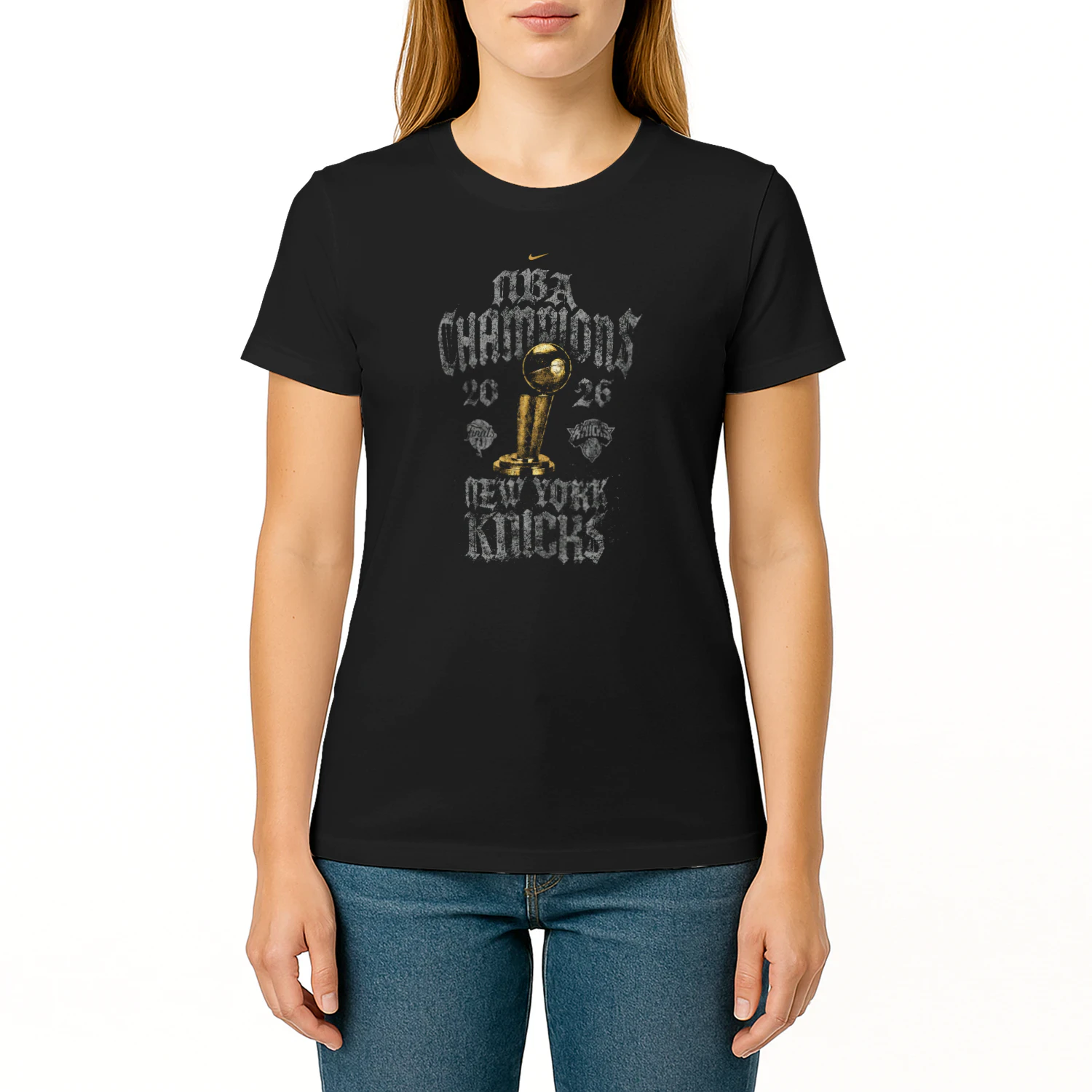 New York Knicks 2026 NBA Finals Champions Locker Room Shirt