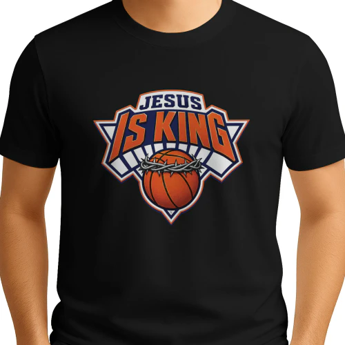 Jesus Is King Knicks Shirt