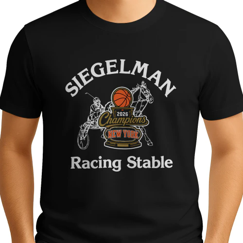 Josh Hart Siegelman Stable Knicks 2026 NBA Champions Racing Stable Parade Shirt