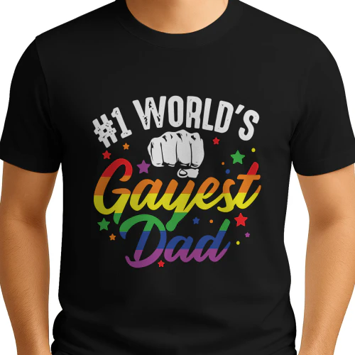World's Gayest Dad Shirt