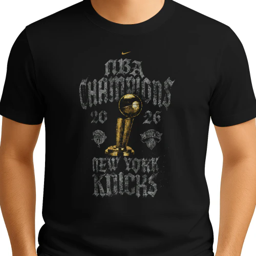 New York Knicks 2026 NBA Finals Champions Locker Room Shirt