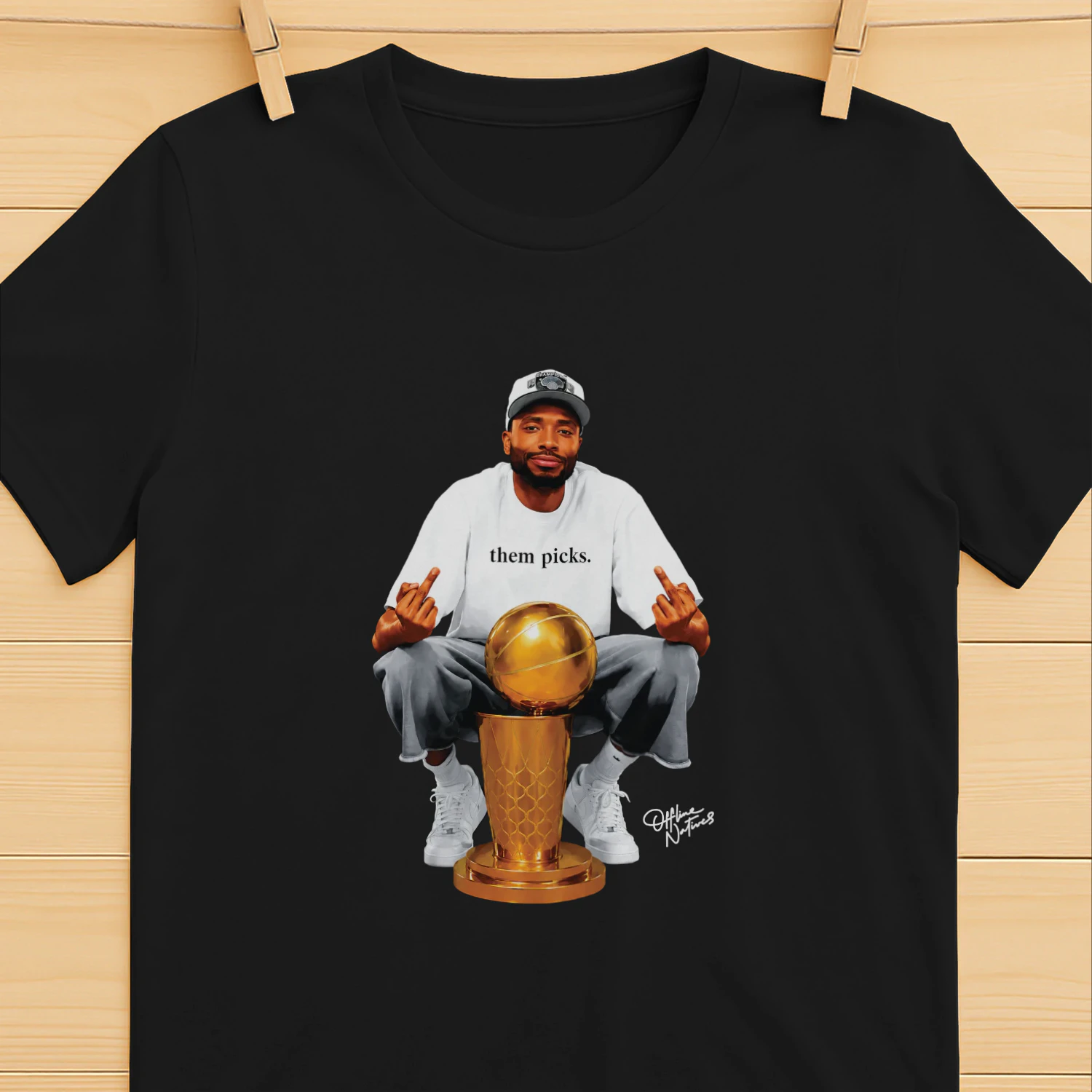 F Them Picks Mikal Bridges Shirt