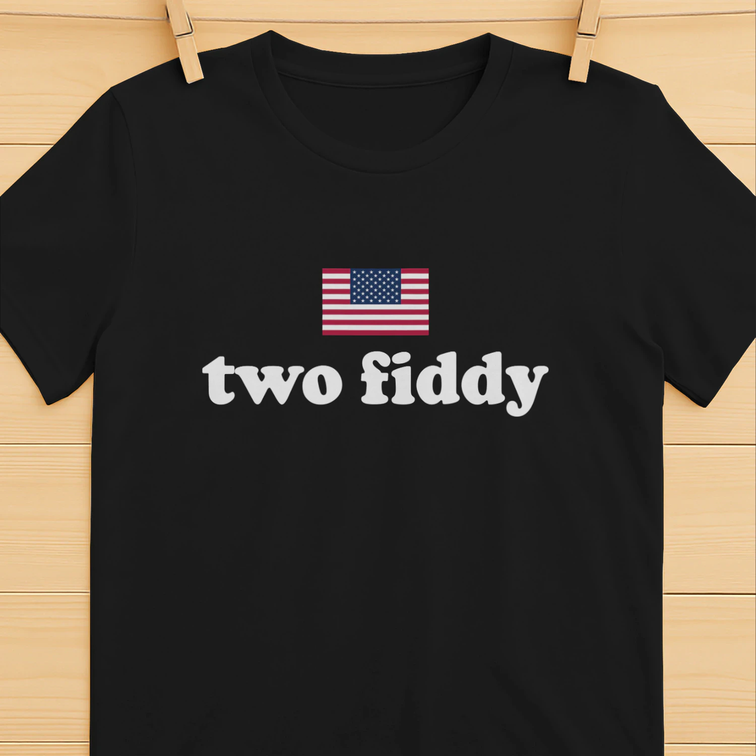 Two Fiddy Shirt — 1776-2026 Patriotic American Tee