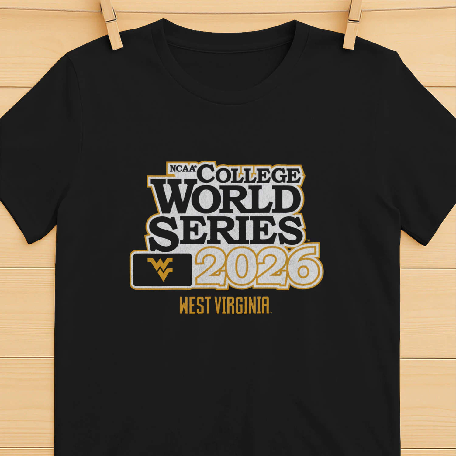 West Virginia Baseball 2026 College World Series Shirt