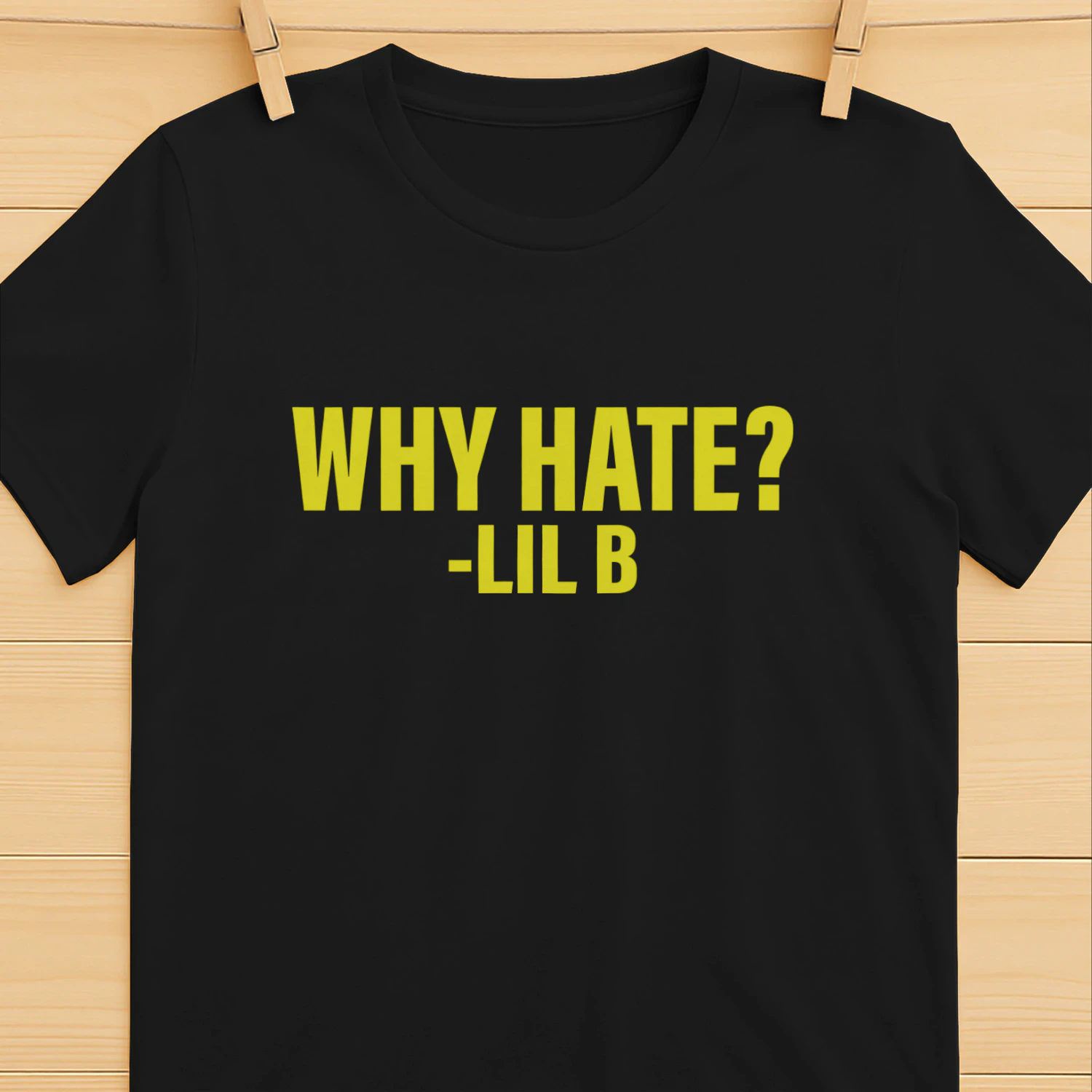 Basedworld Lil B Why Hate Shirt