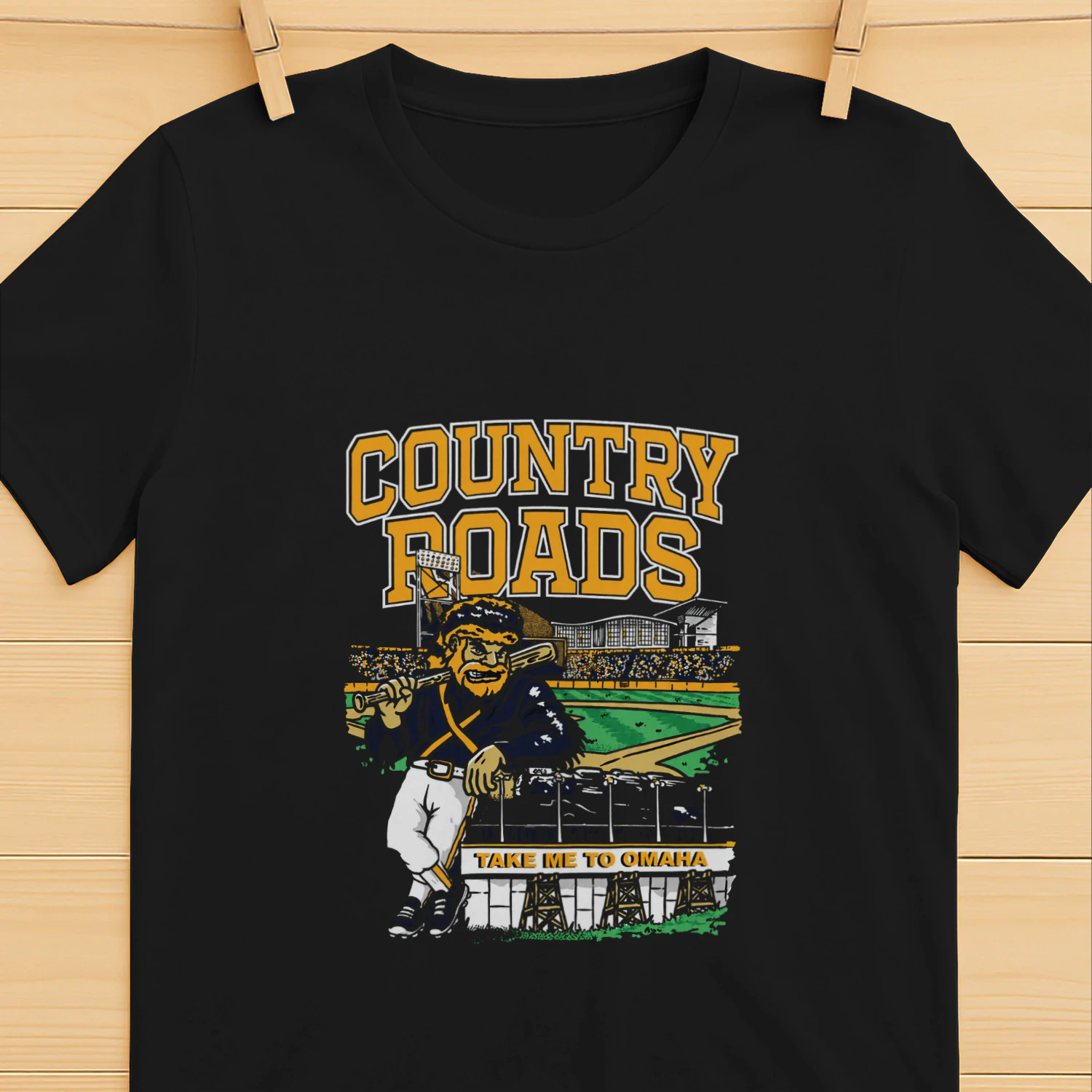 Country Roads Take Me To Omaha Shirt
