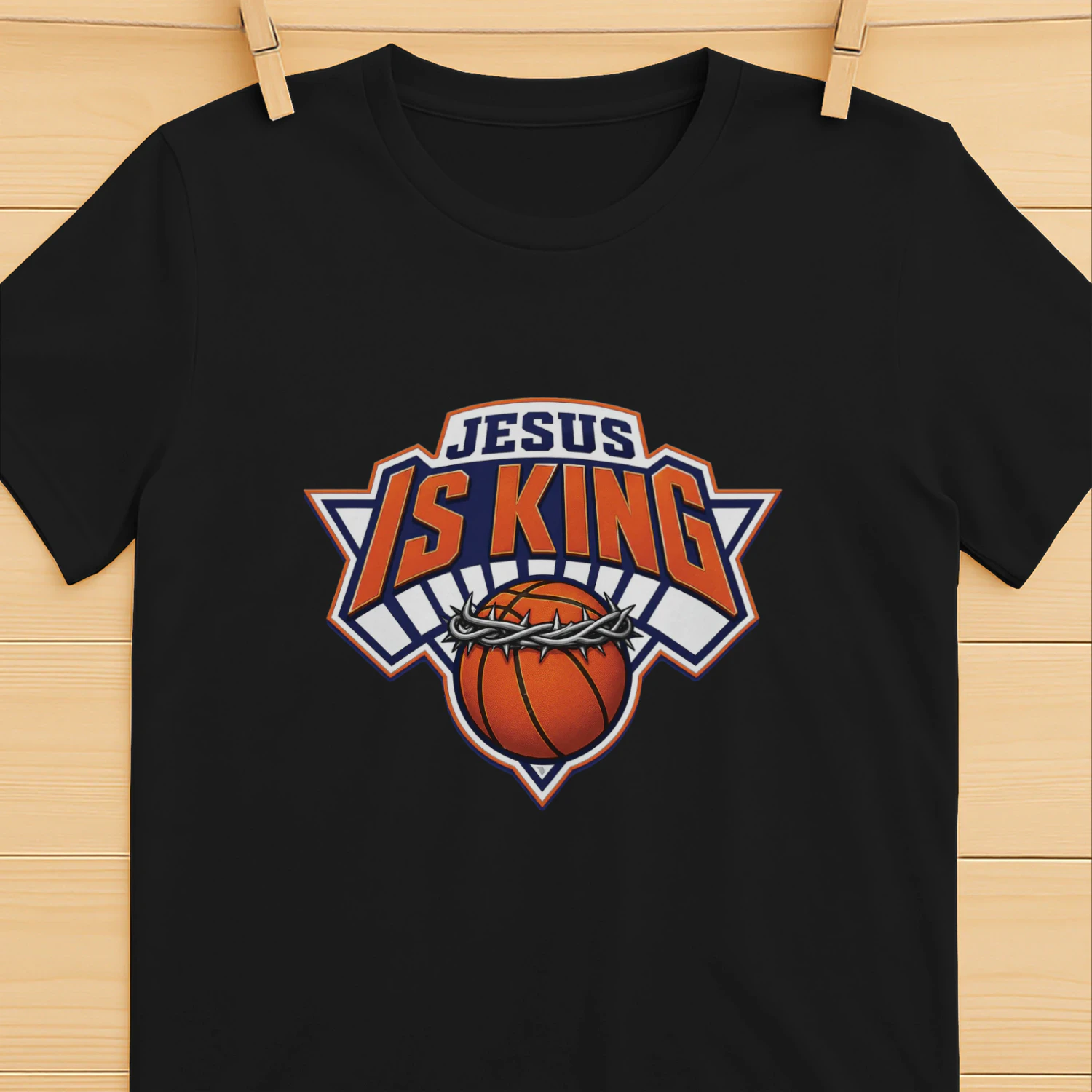 Jesus Is King Knicks Shirt