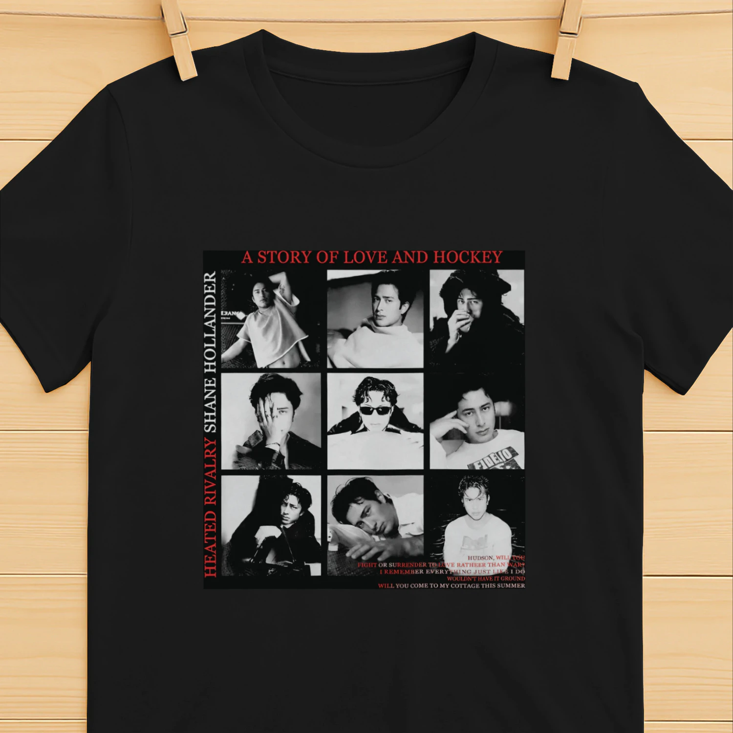 A Story of Love and Hockey Shane Hollander Shirt