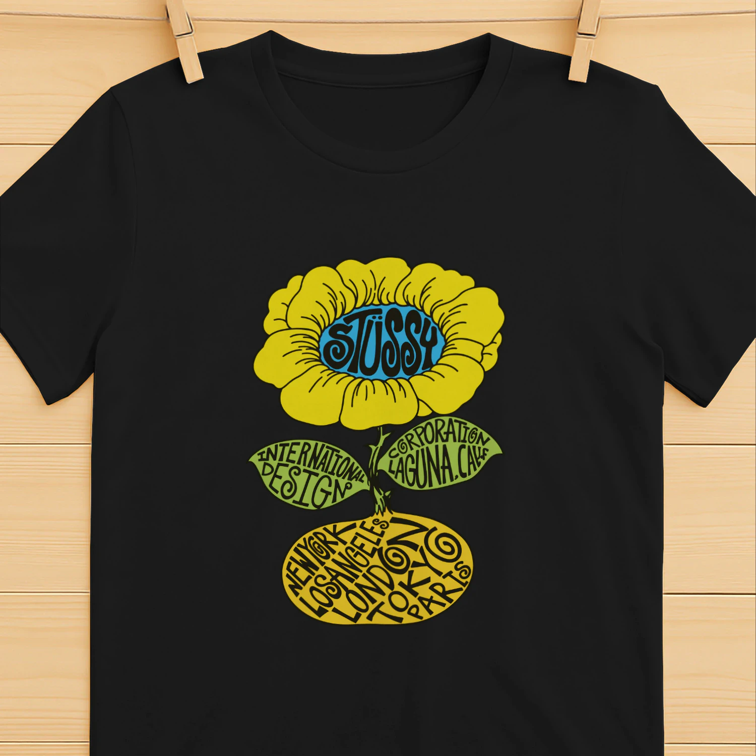 Love Island UK Tommy Murphy Stussy Sunflower Shirt