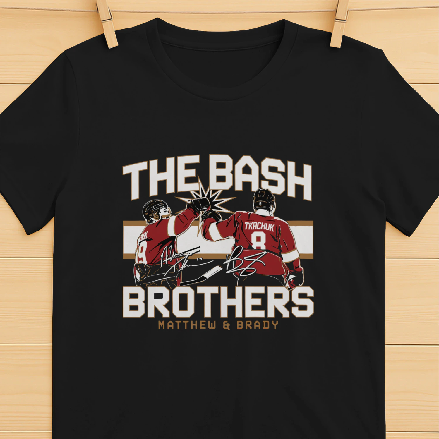 Matthew And Brady Tkachuk The Bash Brothers Shirt