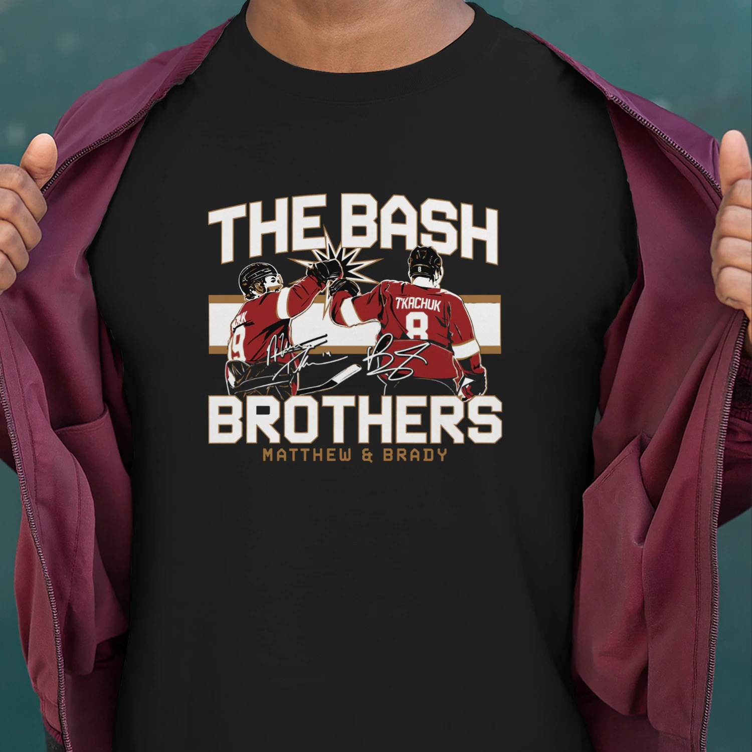 Matthew And Brady Tkachuk The Bash Brothers Shirt