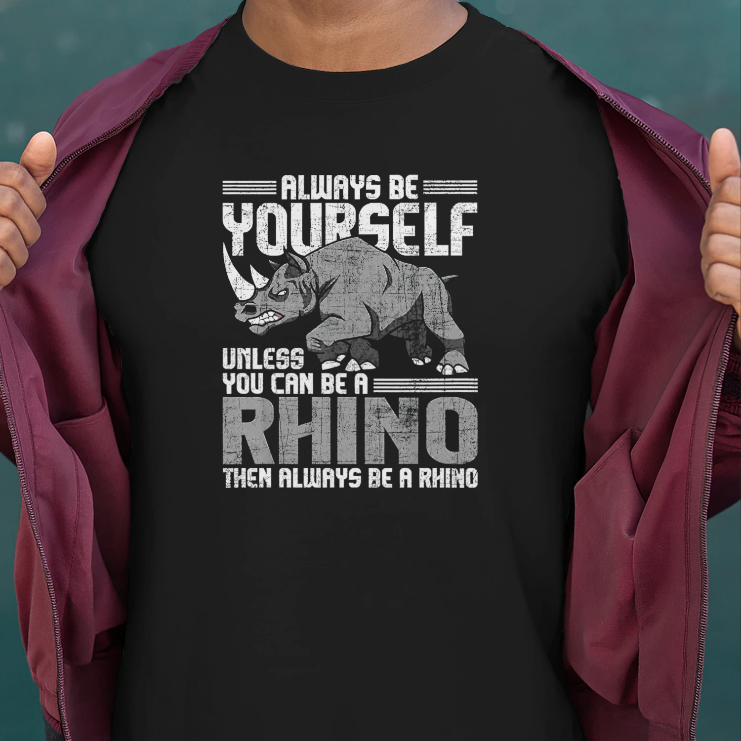 Daniel Jackson Always Be Yourself Unless You Can Be A Rhino Shirt