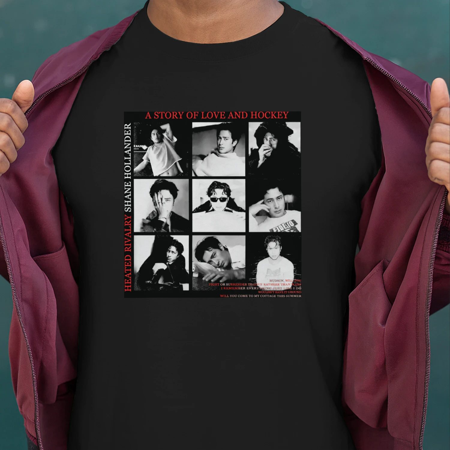 A Story of Love and Hockey Shane Hollander Shirt