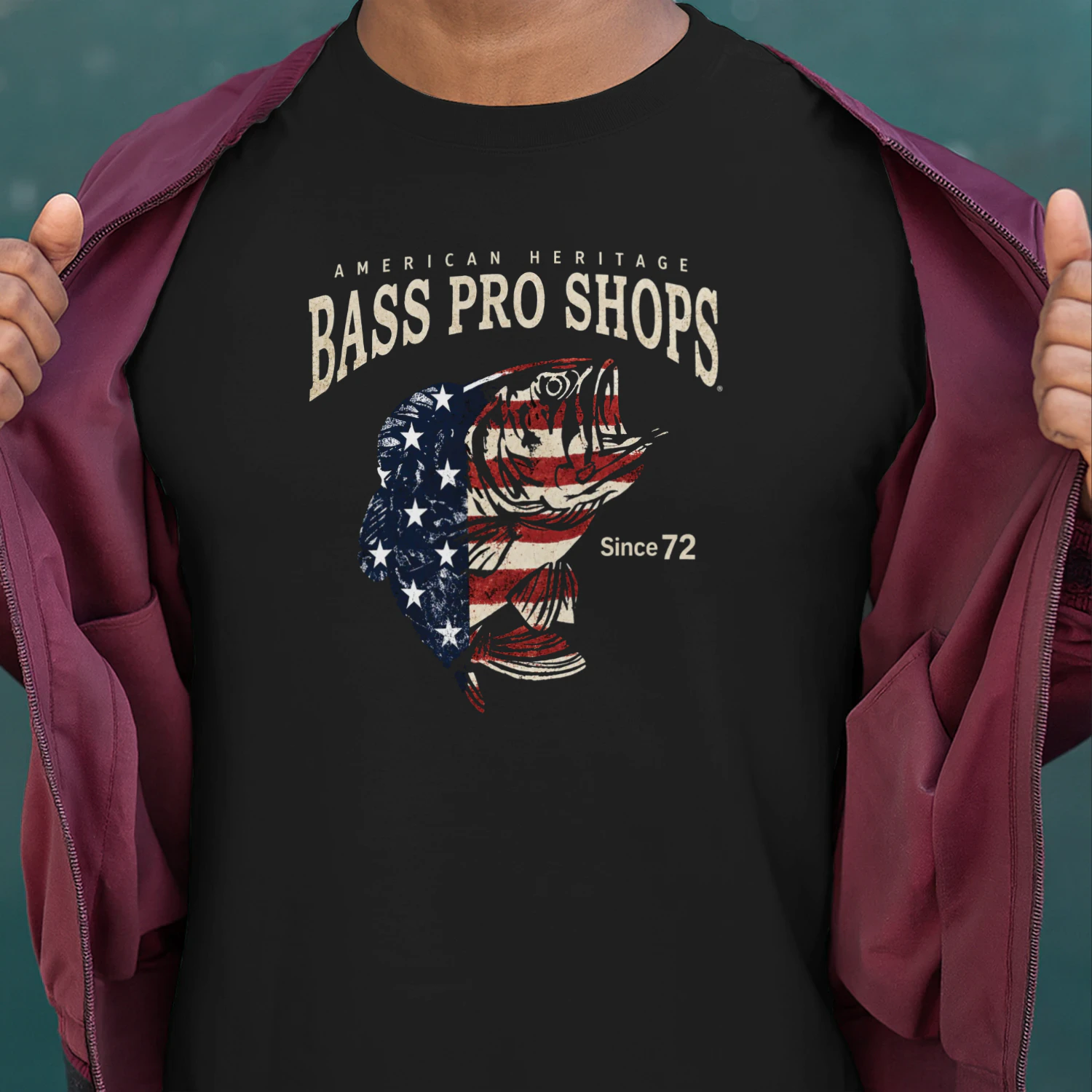Shaun American Heritage Bass Pro Shops Shirt