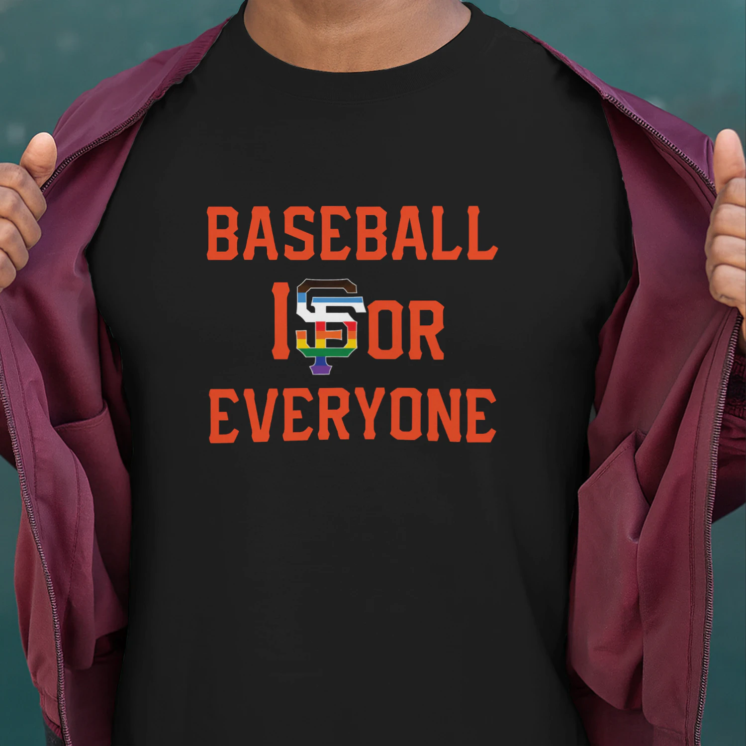 San Francisco Giants Baseball Is For Everyone Shirt