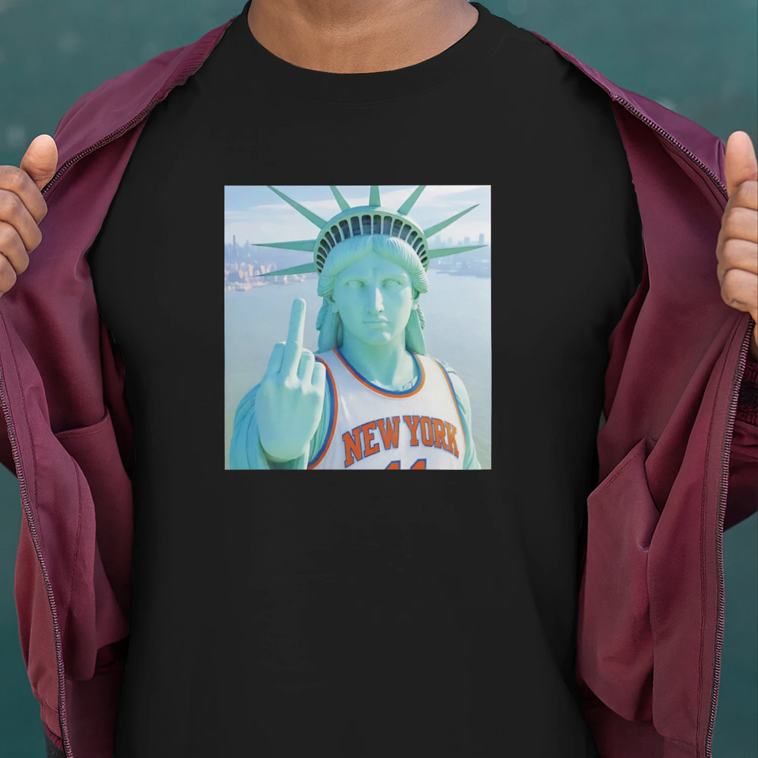 Statue of Liberty KNICKS New York Shirt
