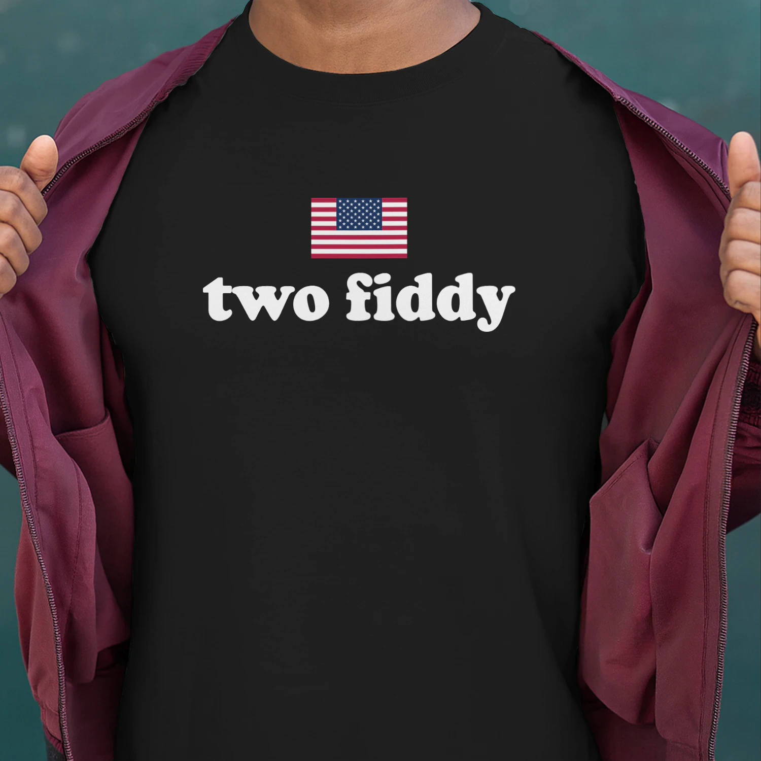 Two Fiddy Shirt — 1776-2026 Patriotic American Tee