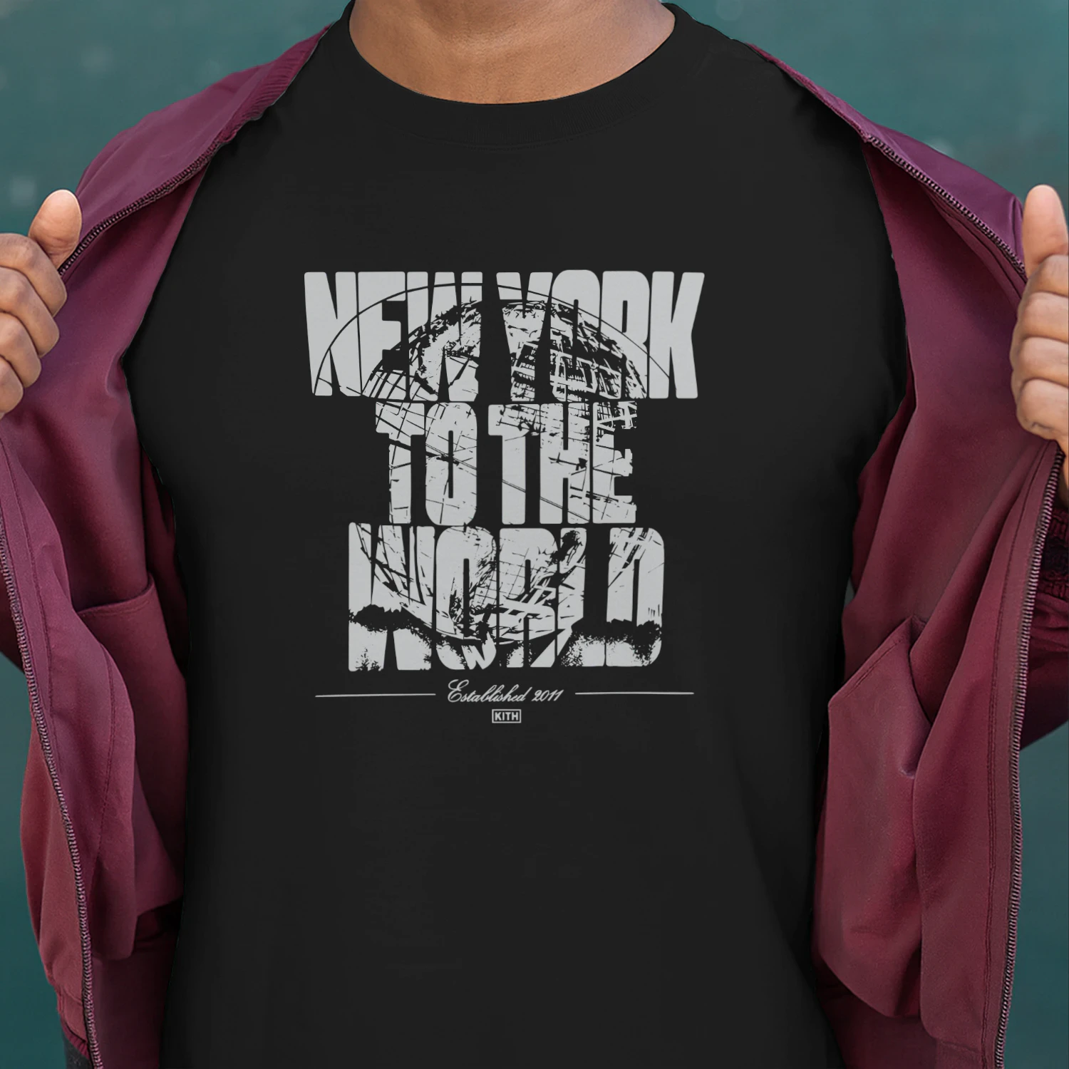 Jersey Shore Family Vacation Vinny Guadagnino Kith NY to the World Unisphere Shirt