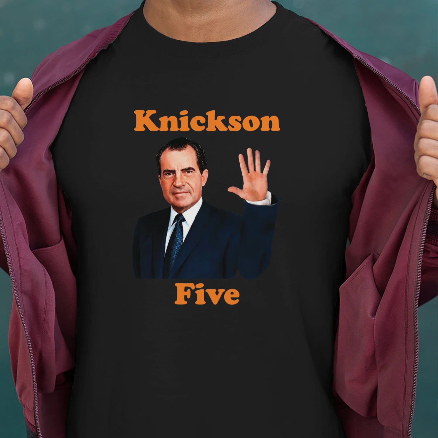 Funny Richard Nixon Knickson Five Shirt