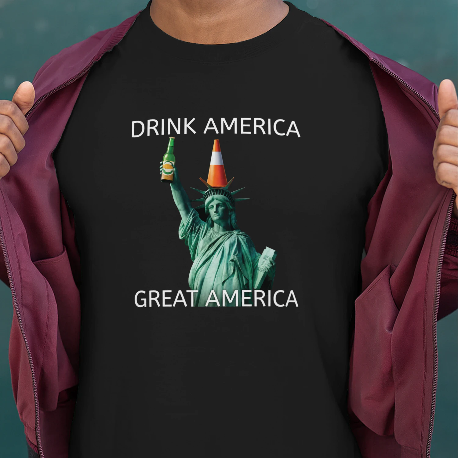 Drink American Great America Shirt