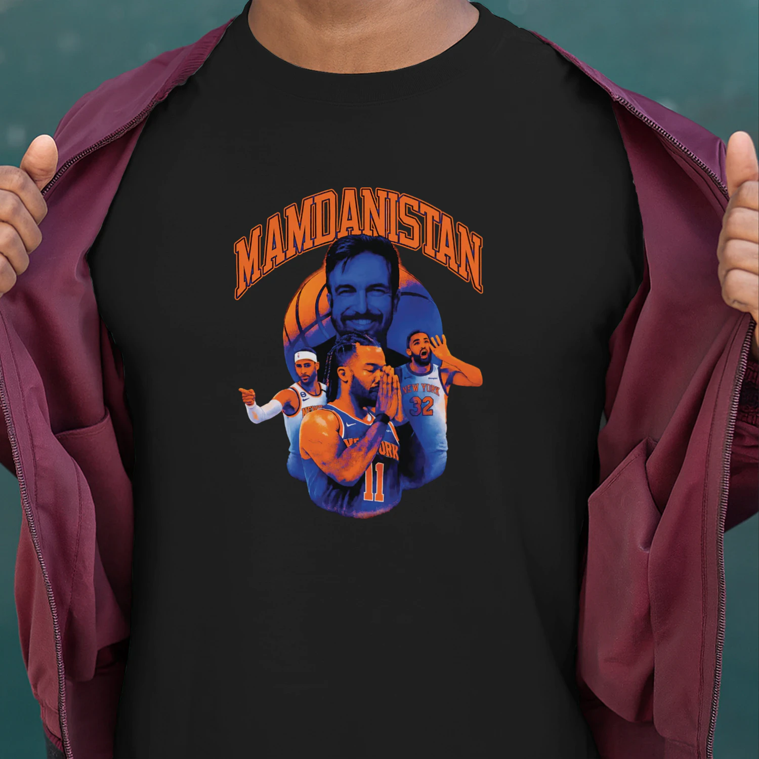 Mamdanistan New York Knicks Shirt