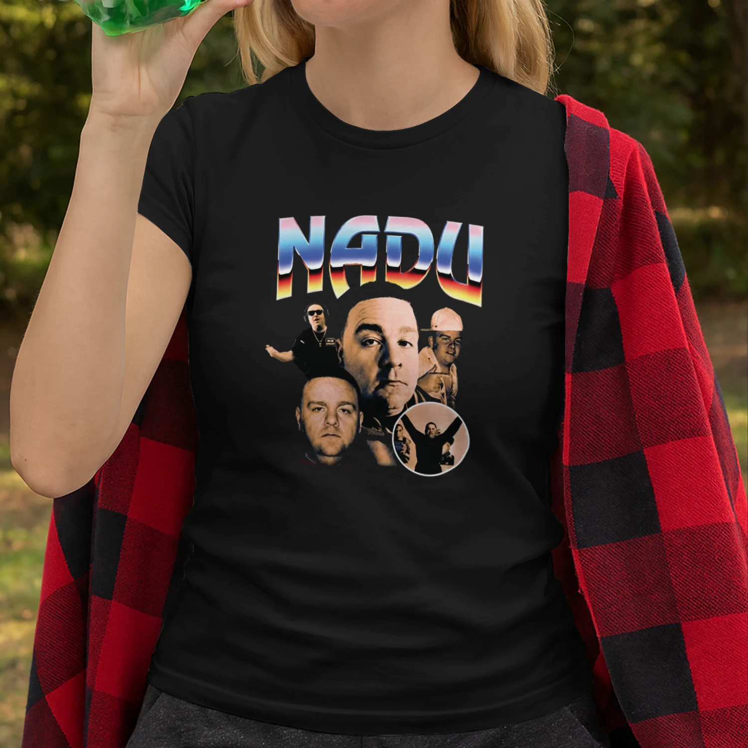 Jeff Nadu Faces Shirt
