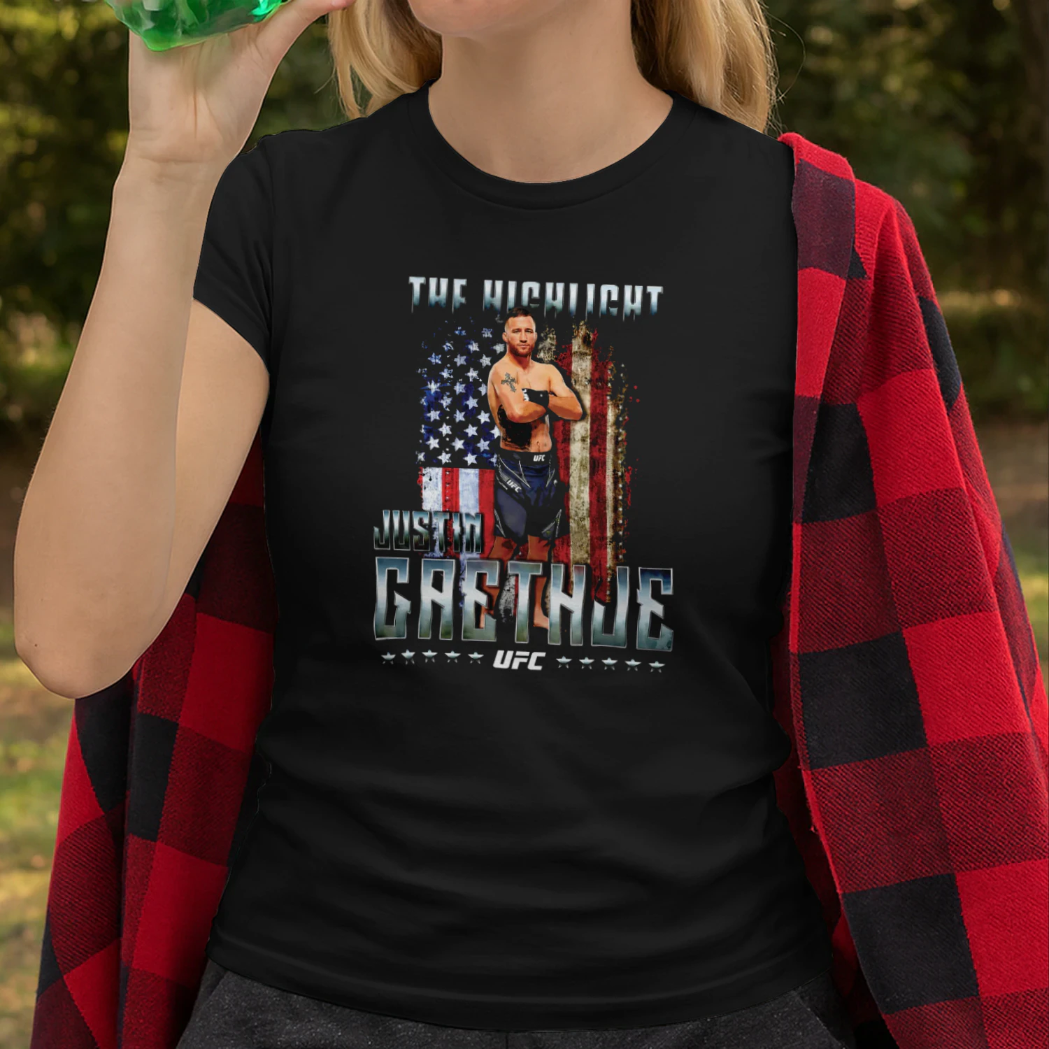 Justin Gaethje UFC Freedom 250 The Highlight Shirt