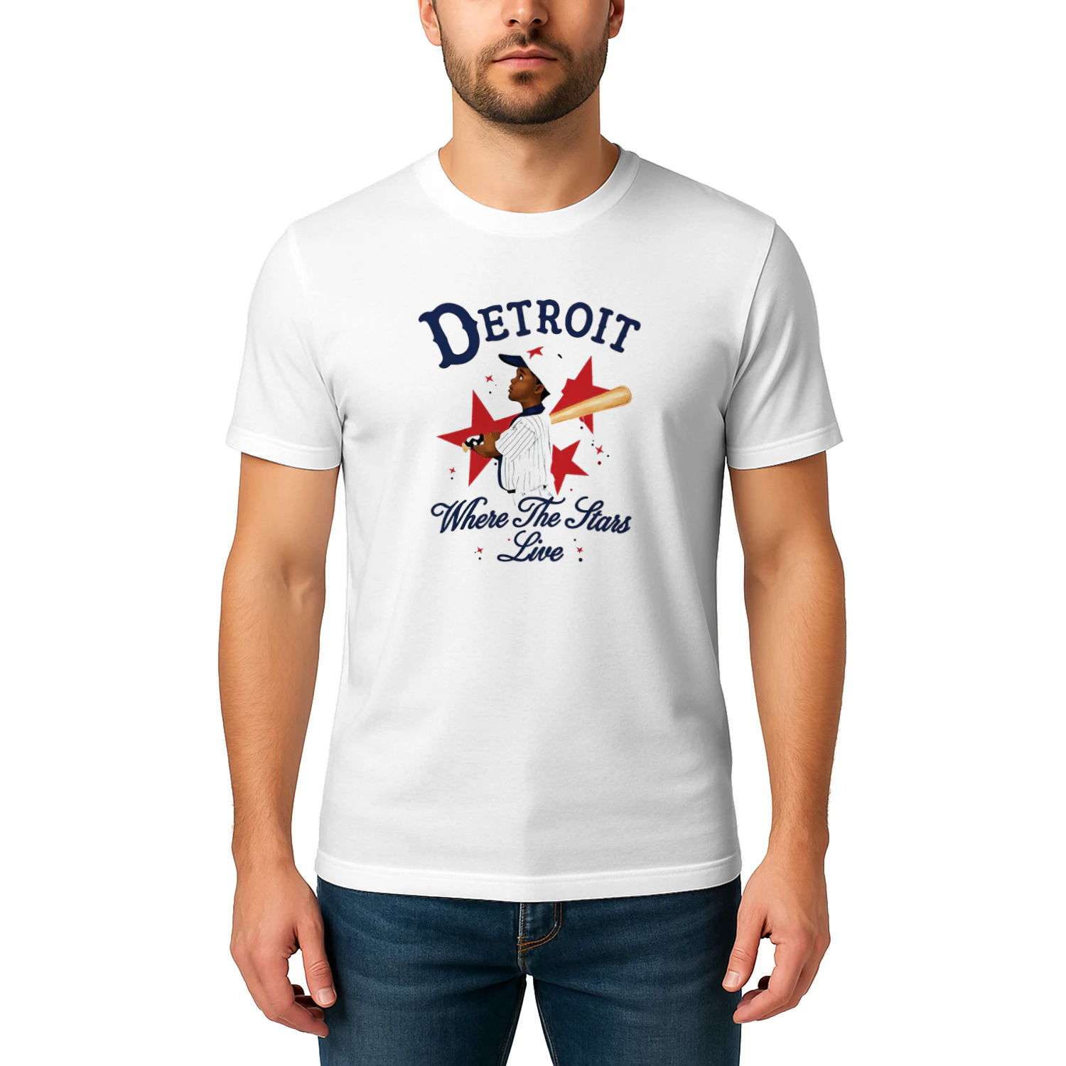 Detroit Tigers Where The Stars Live Shirt