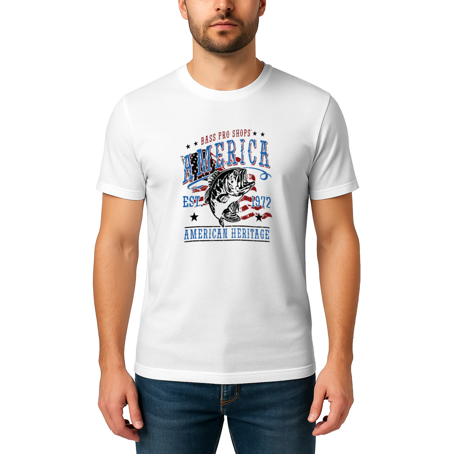 Mitchell Robinson Bass Pro Shops America Knicks Game 3 Shirt