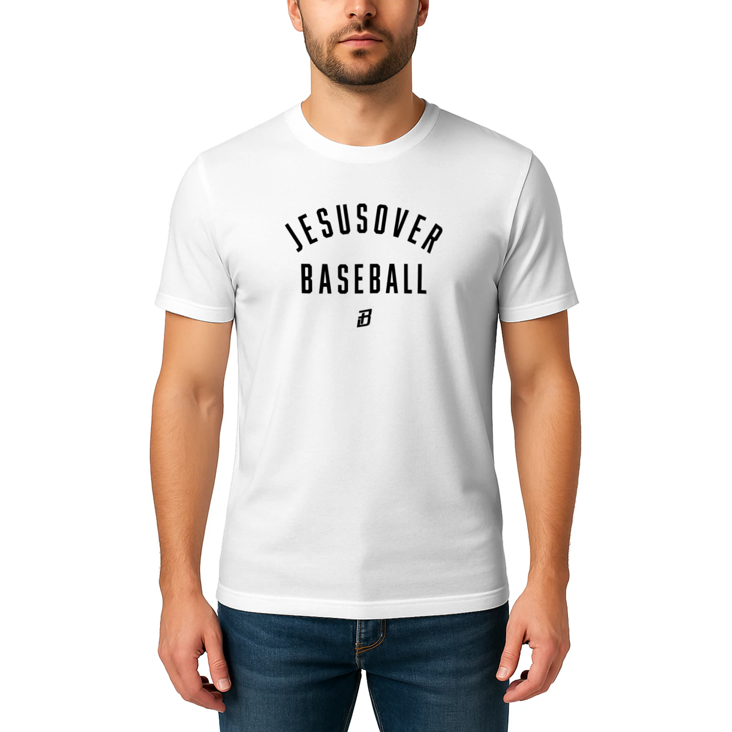 Jackson Holliday Jesus Over Baseball Shirt