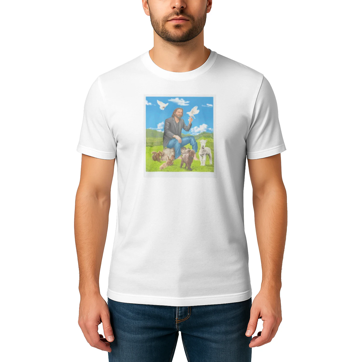 Keanu Reeves And Animal Steppe Shirt