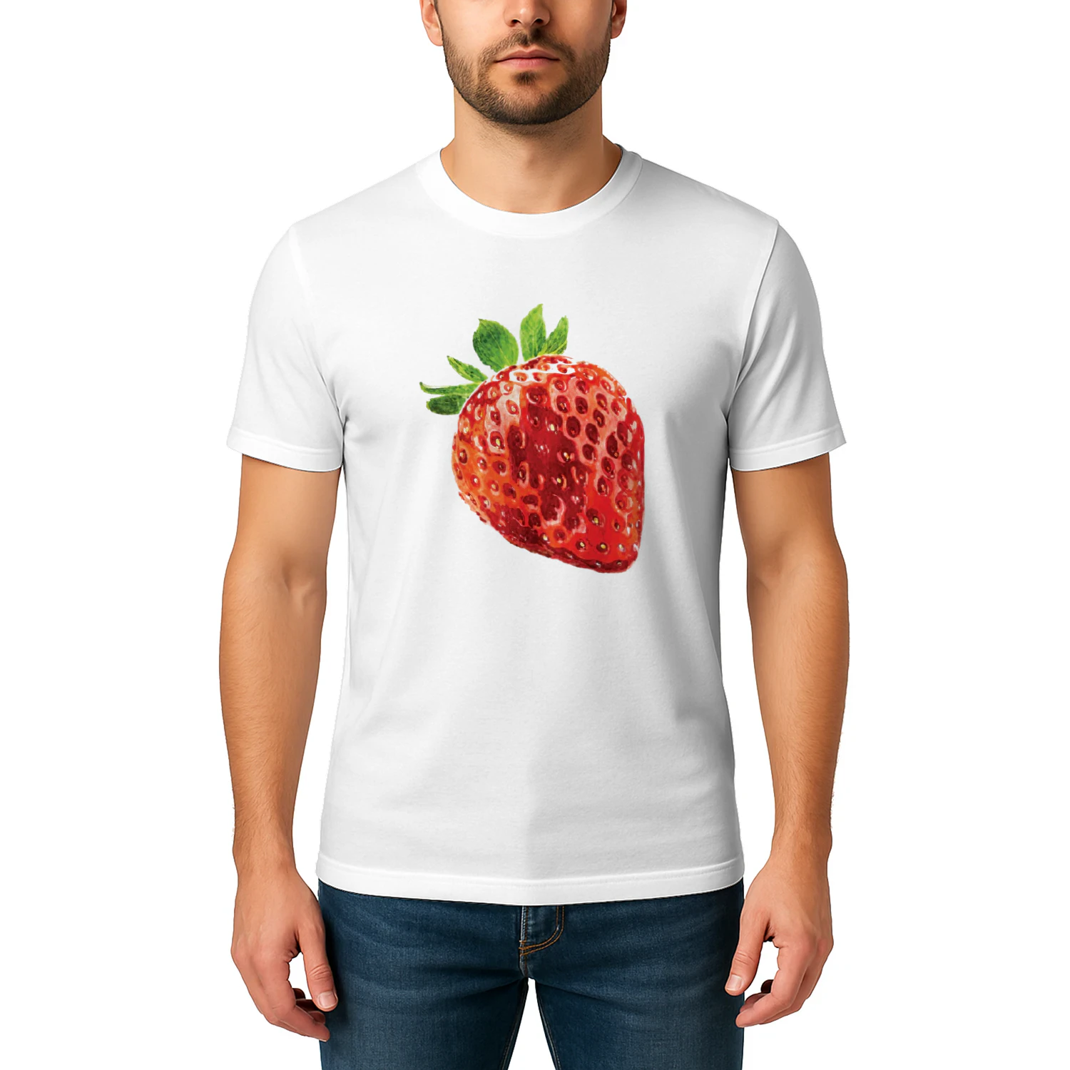 Alice and Steve Izzy By Anthropologie Strawberry Shirt
