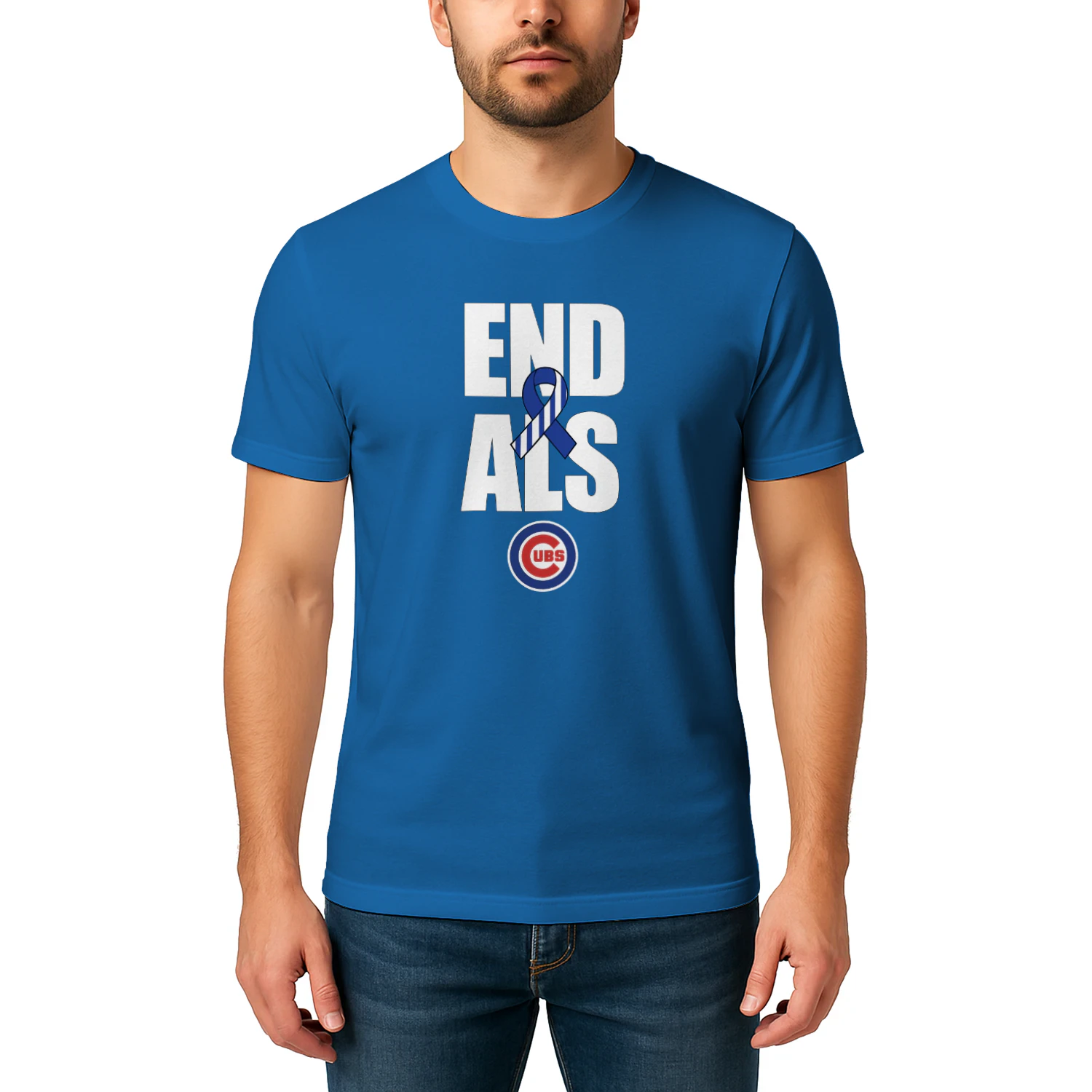 Chicago Cubs Nico Hoerner End ALS Shirt Awareness