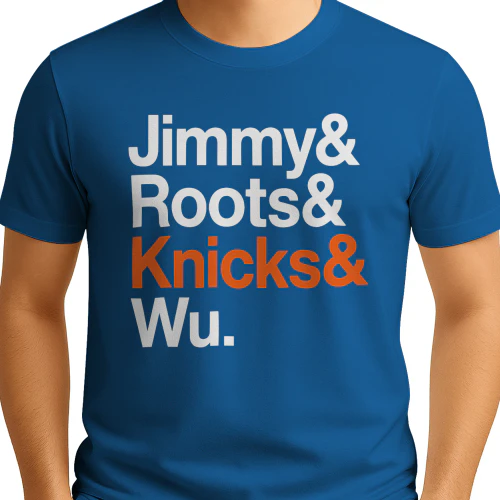 Jimmy & Roots & Knicks & Wu Shirt
