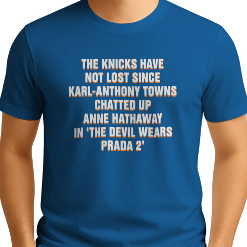The Team Have Not Lost Since KAT Chatted Up Anne In The Movie Shirt