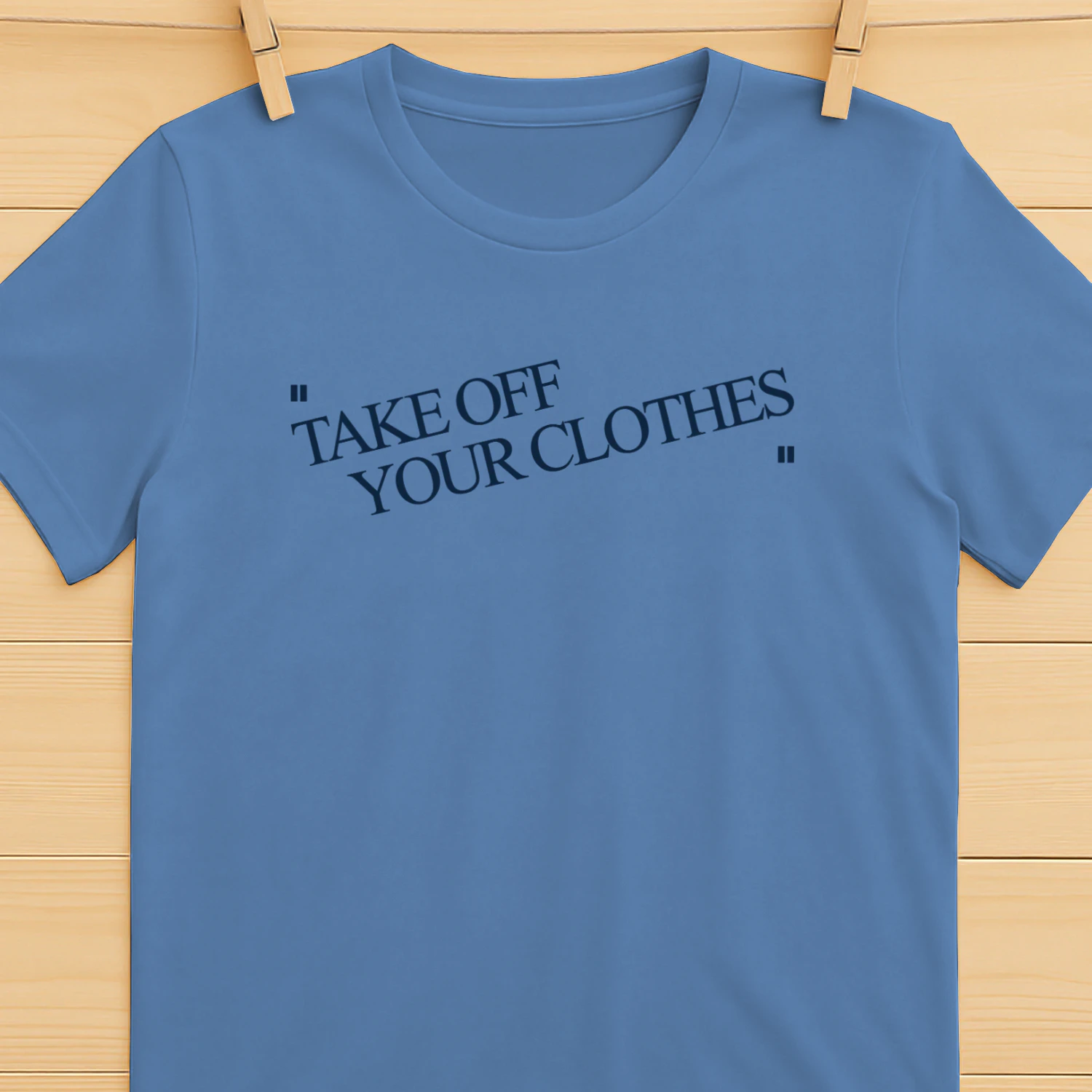 Tommy Dorfman Take Off Your Clothes Shirt