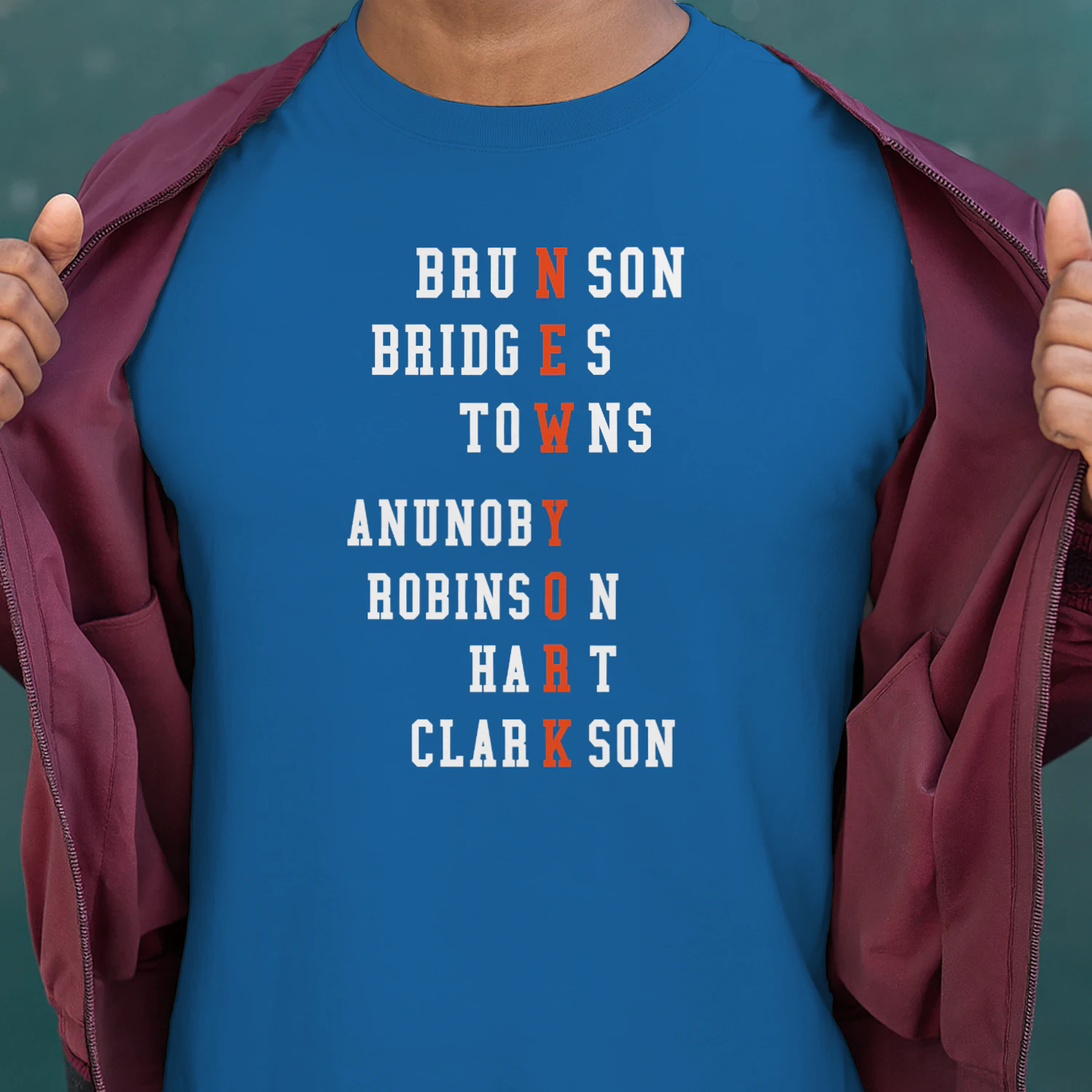 Brunson Bridges Towns Robinson Hart Clarkson Shirt