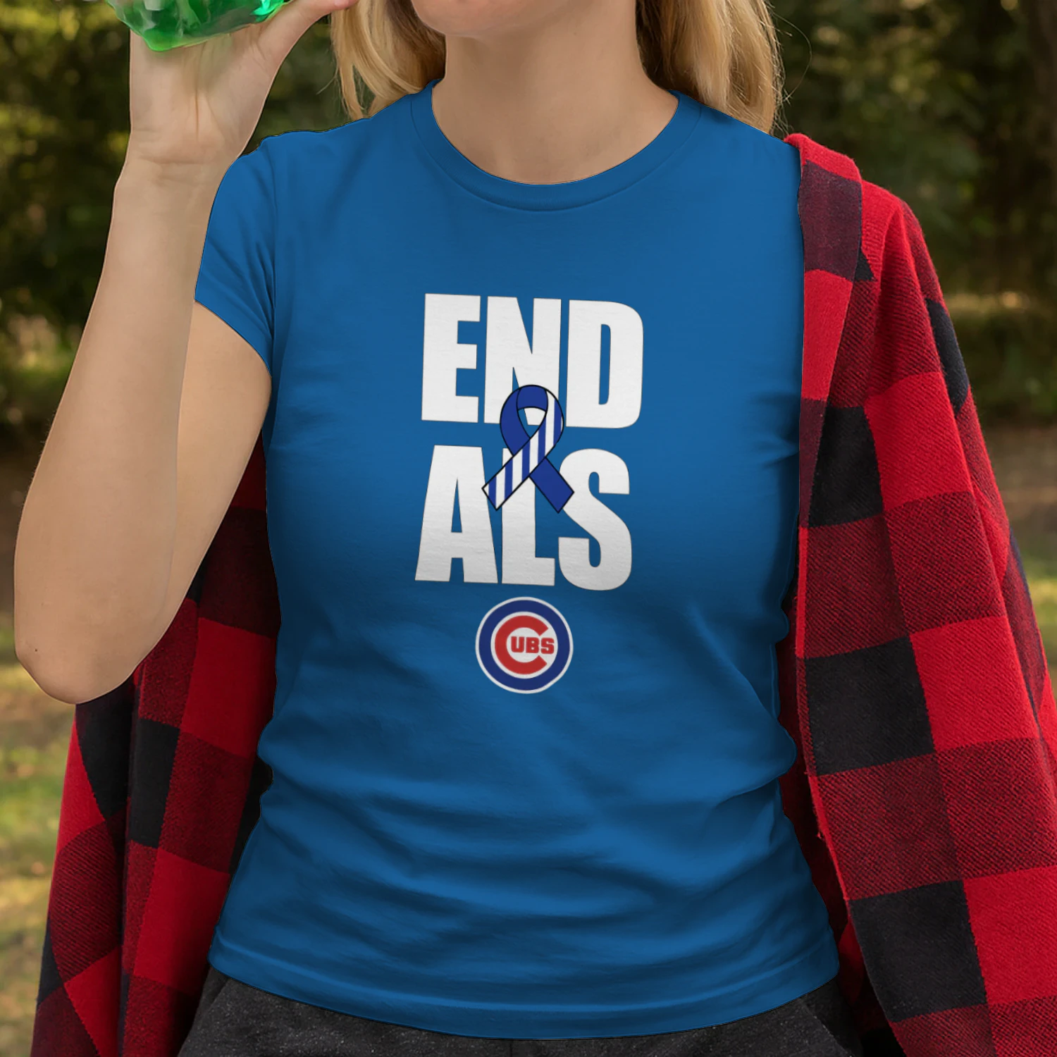 Chicago Cubs Nico Hoerner End ALS Shirt Awareness