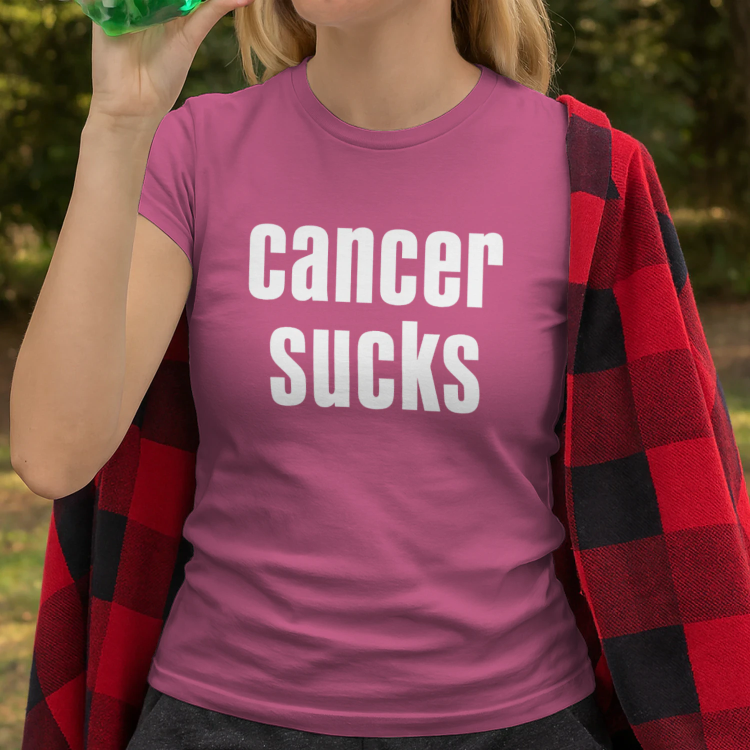 Lucky Anya Taylor Cancer Sucks Shirt