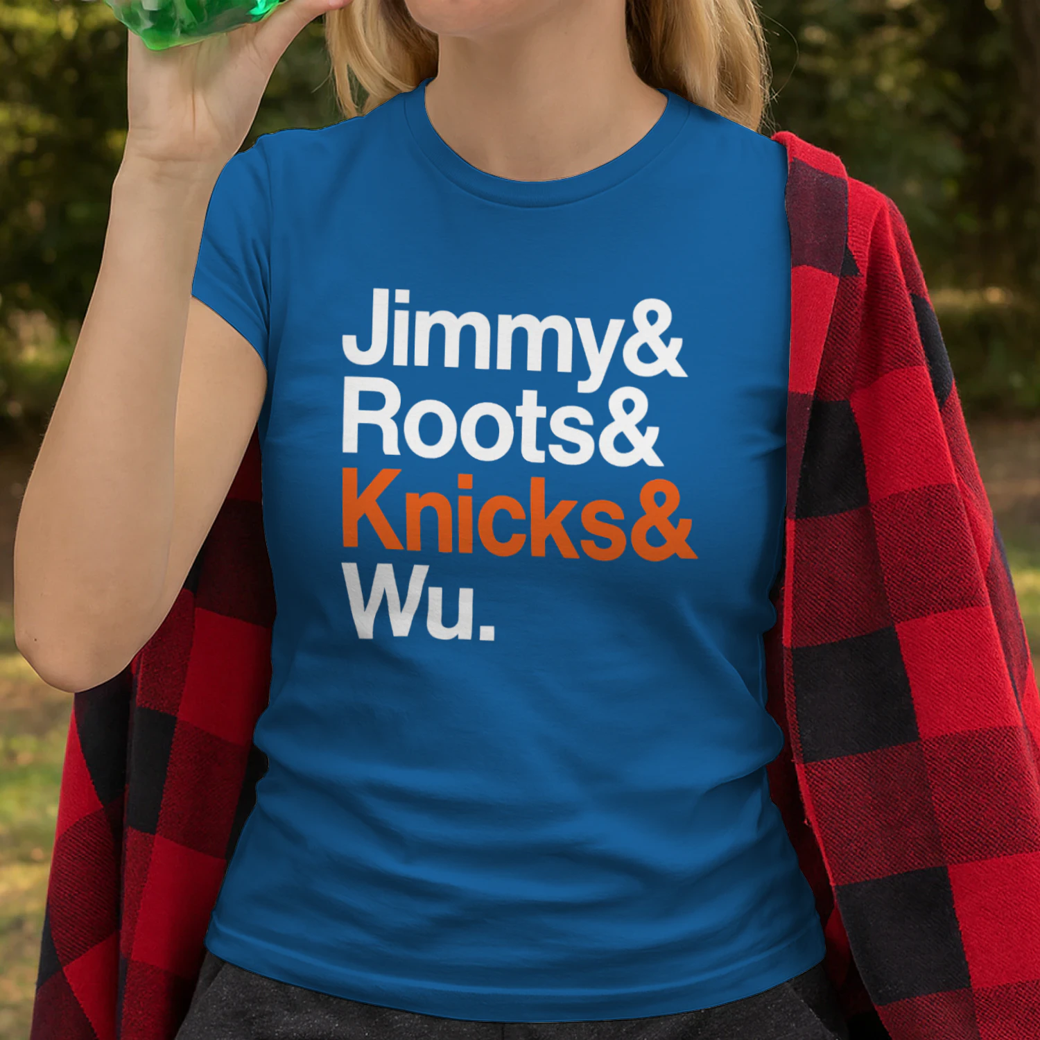 Jimmy & Roots & Knicks & Wu Shirt