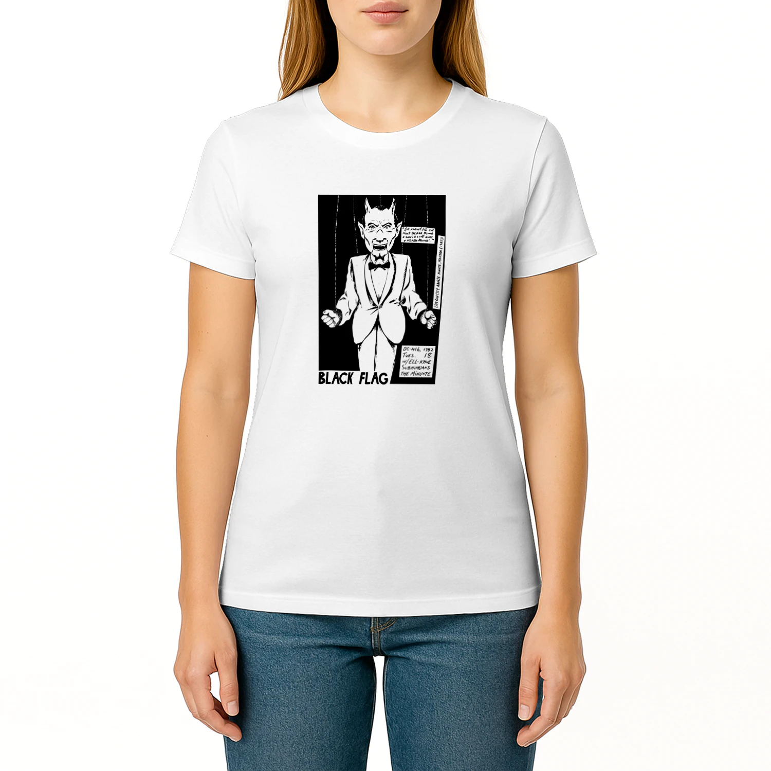 Travis Barker Raymond Pettibon Black Flag Shirt